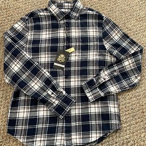 Mens English Laundry Flannel Shirt Size Medium